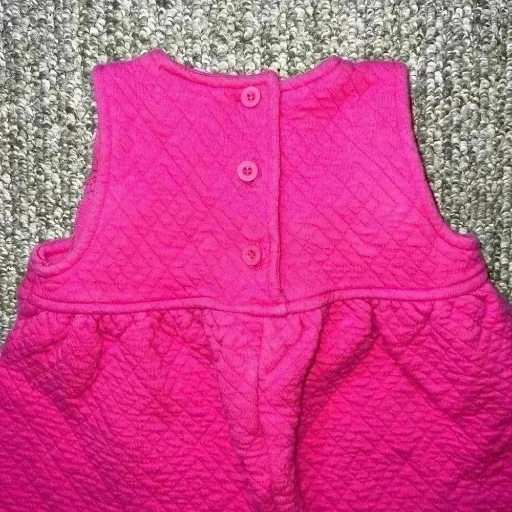 OSHKOSH BGOSH VINTAGE PINK OVERALLS 18MONTHS